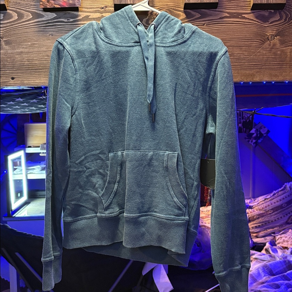 90 Degree By Reflex Blue Hoodie